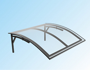 Козырек «Практичный» М1025 прозрачный