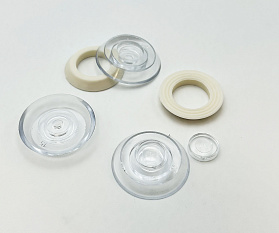 Шайба для монтажа СПК и МПК БН прозрачная (ТЭП)